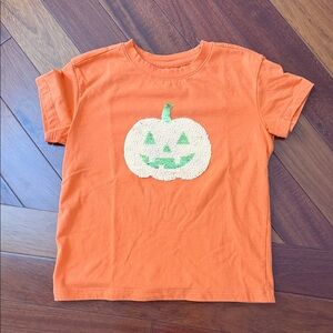 Orange Pumpkin T-Shirt for kids